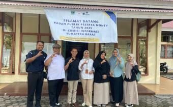 Kunjungan Bawaslu Padang Pariaman ke Kantor KI Sumbar, Selasa 23 Juli 2025