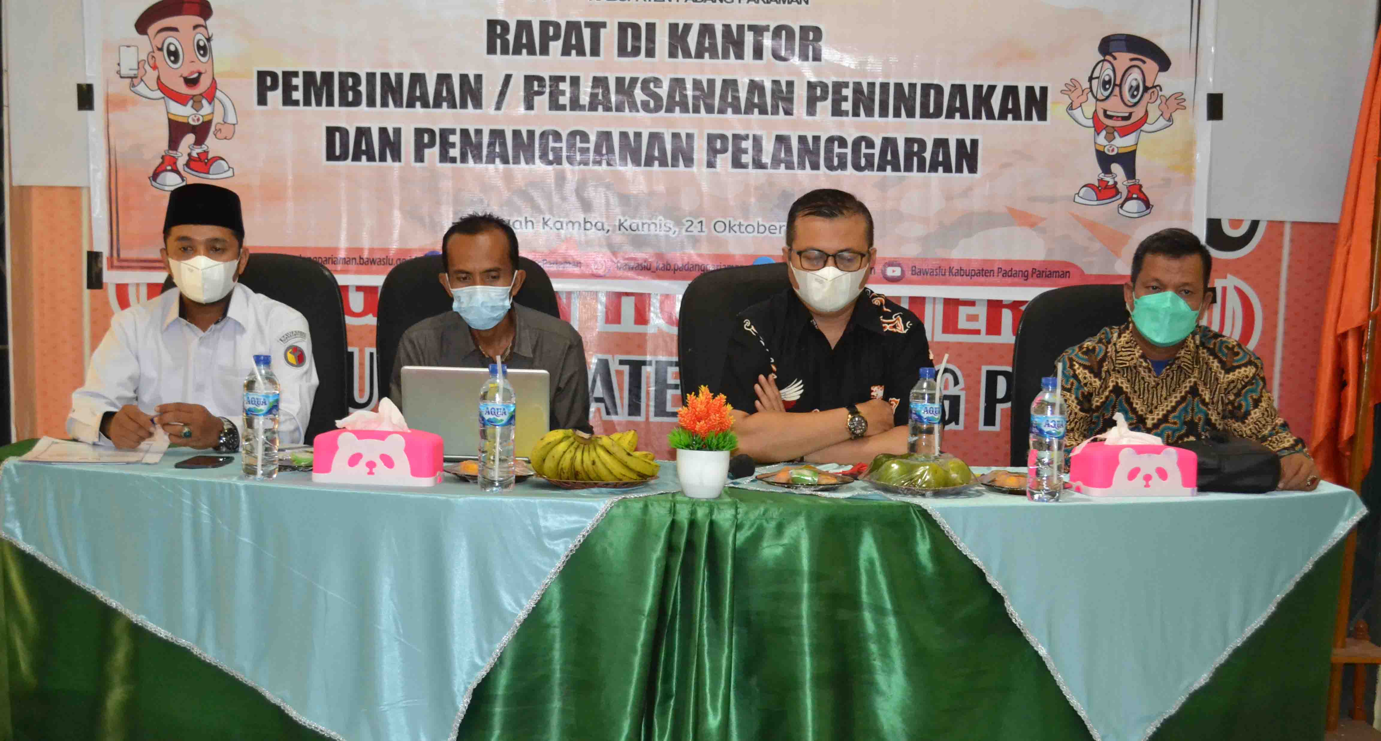 Bawaslu Rapat Dikantor Pembinaan Penanganan Pelanggaran