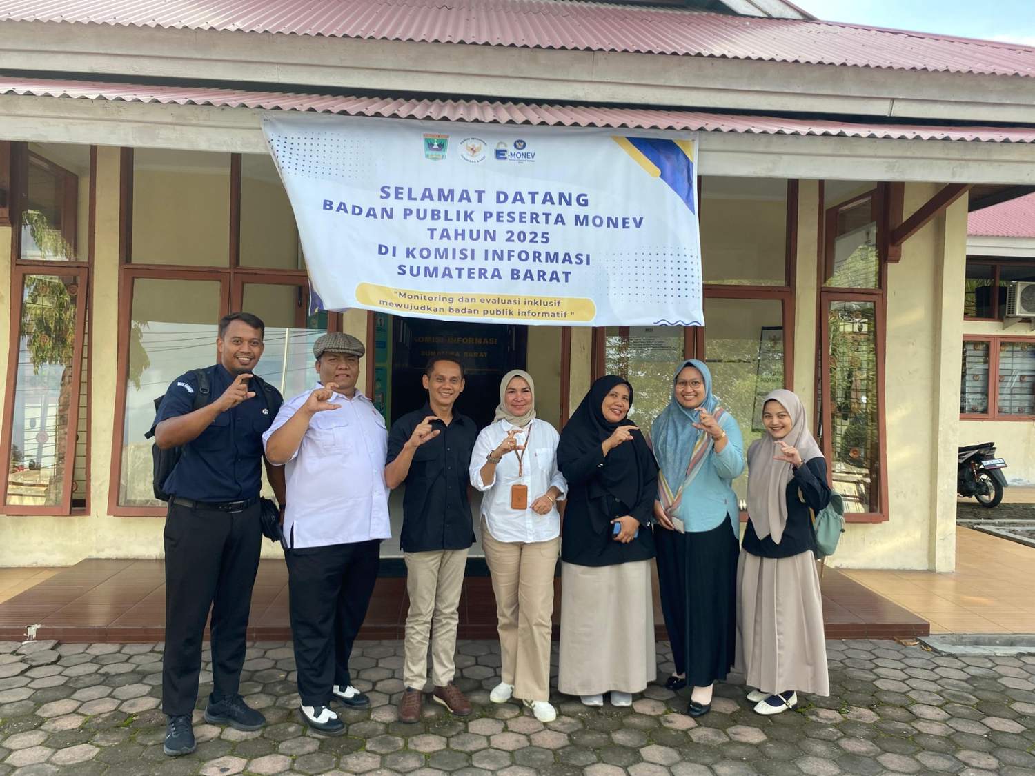 Kunjungan Bawaslu Padang Pariaman ke Kantor KI Sumbar, Selasa 23 Juli 2025