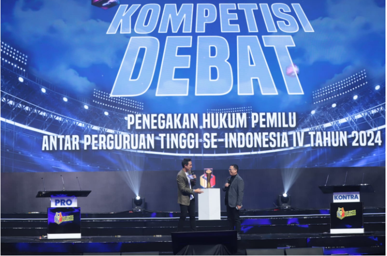Kompetisi Kompetisi Debat Penegakan Hukum Pemilu IV Tahun 2024
