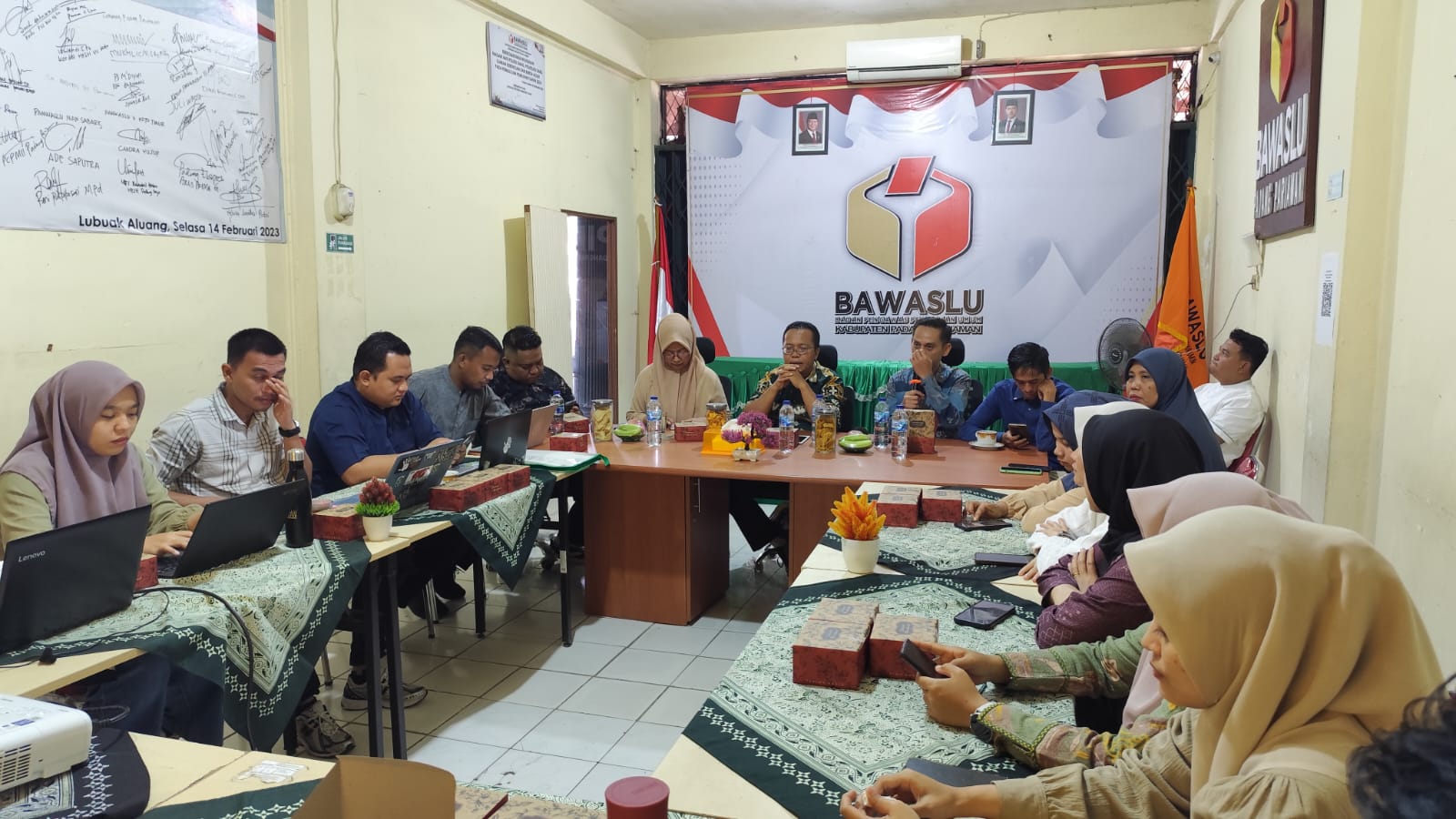 Rapat Koordinasi Pelaksanaan Simulasi Penyelesaian Sengketa Proses di Aula Kantor Setempat, 19/9/2025