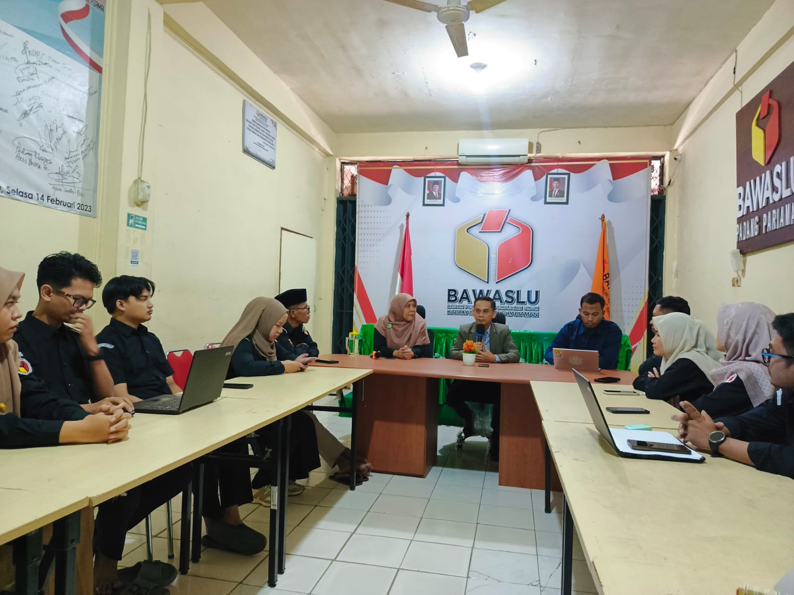 Pisah Sambut Pejabat Struktural, Bawaslu Kabupaten Padang Pariaman 