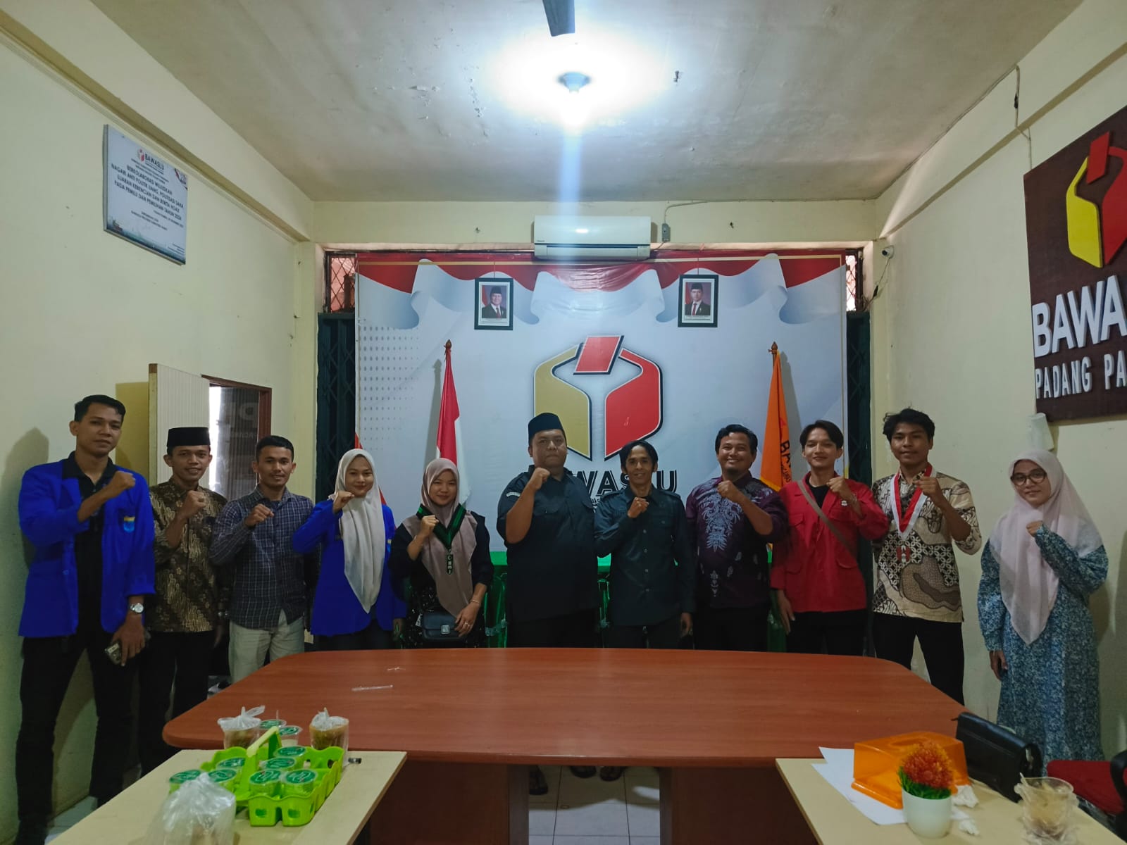 Bawaslu Kabupaten Padang Pariaman terus memperkuat sinergi dengan Organisasi Kemasyarakatan Pemuda (OKP) 