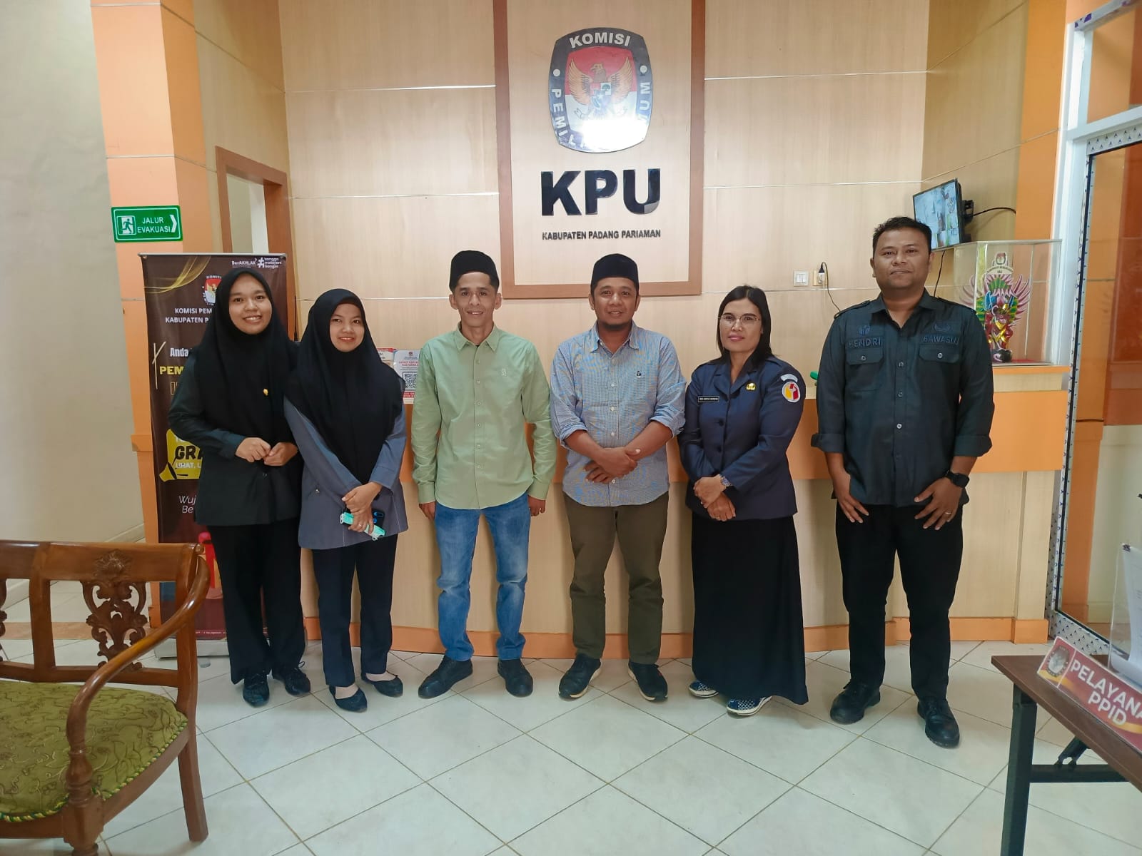 Bawaslu Padang Pariaman Lakukan Koordinasi dengan KPU