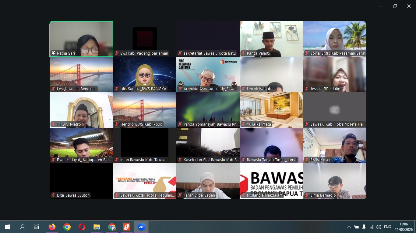 Rapat Monitoring Inventarisasi BMN Tahun 2026