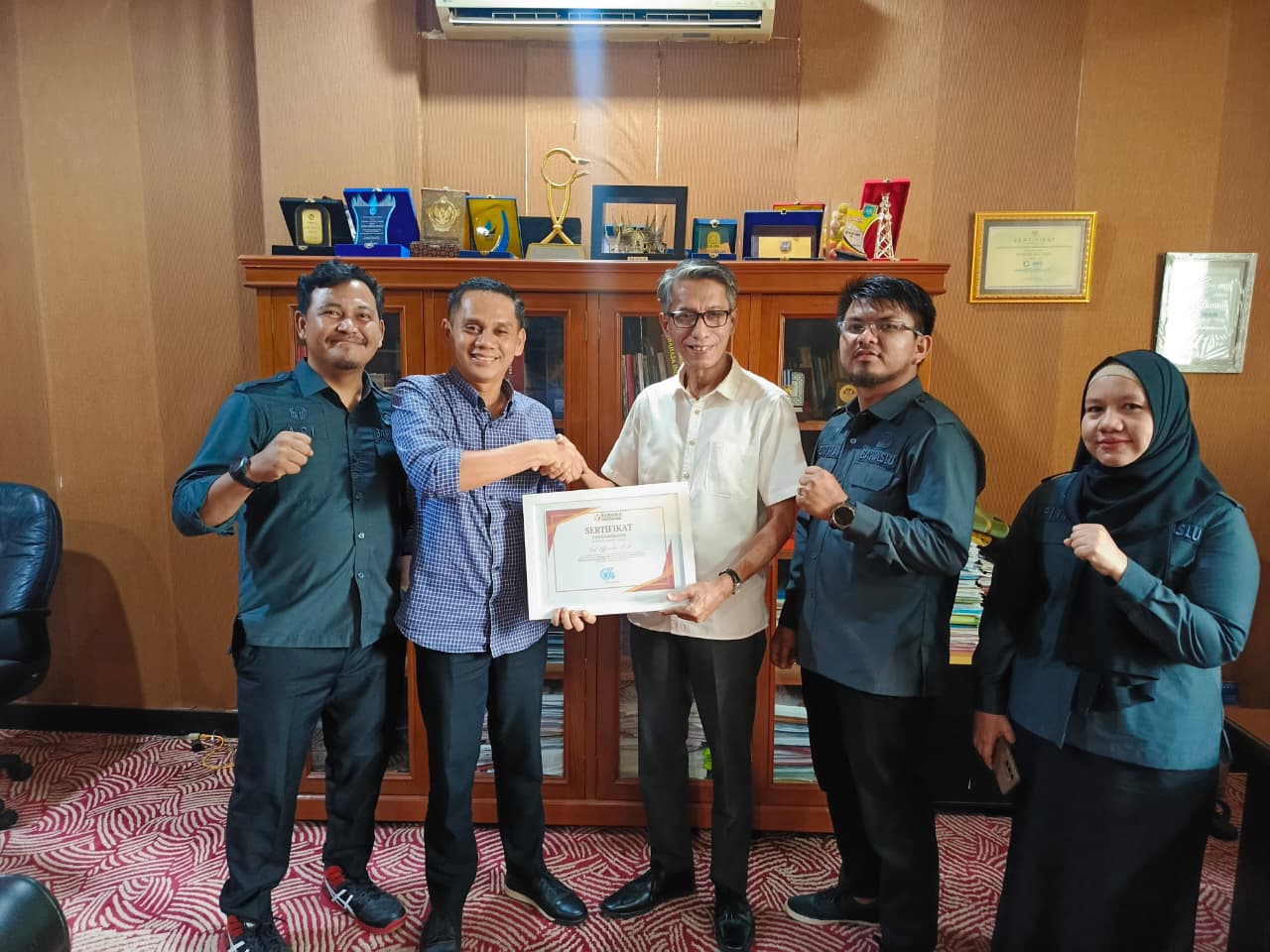 Bangun Kolaborasi Pengawasan, Bawaslu Padang Pariaman Konsolidasi dengan PWI Sumatera Barat