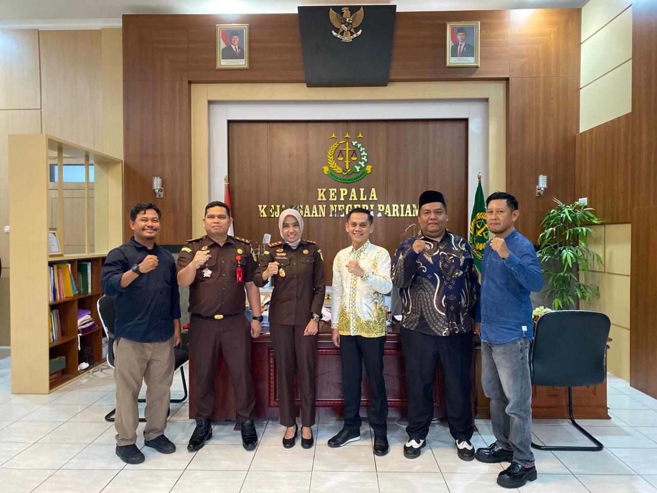 Bawaslu Padang Pariaman melaksanakan audiensi bersama Kejaksaan Negeri Pariaman sebagai langkah strategis membangun sinergi dengan para stakeholder