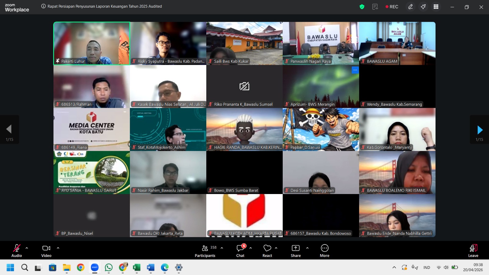Bawaslu Padang Pariaman Ikuti Rapat Persiapan Laporan Keuangan 2025 Audited, Perkuat Tata Kelola Keuangan yang Akuntabel