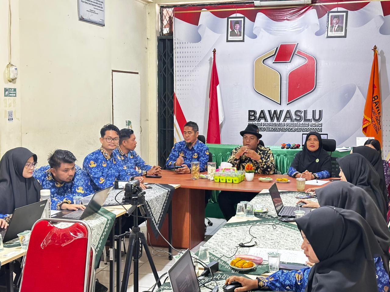 Bawaslu Padang Pariaman Gelar Rapat Penyusunan Rencana Kerja dan Anggaran, Perkuat Perencanaan Program yang Terarah. 