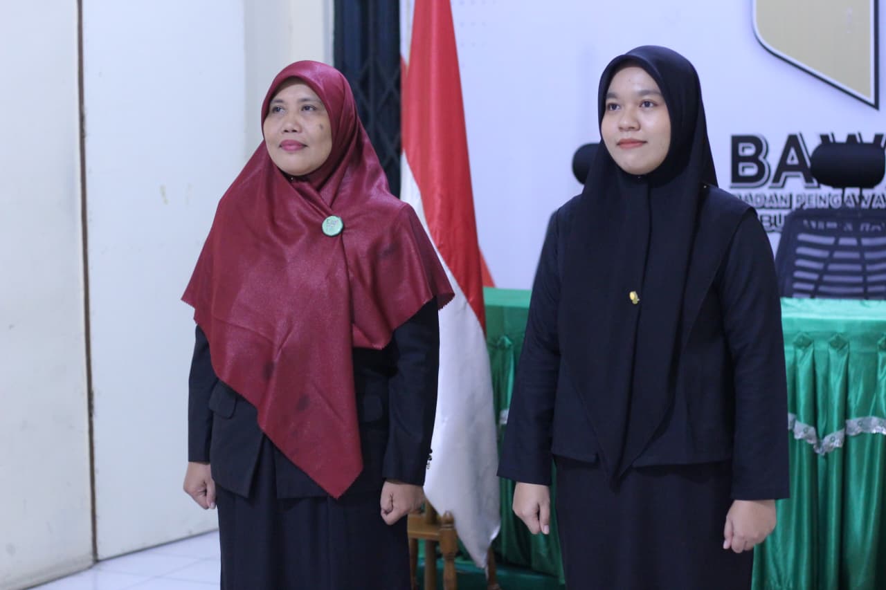 Bawaslu Padang Pariaman Ikuti pelantikan dua Pejabat struktural dan fungsional 