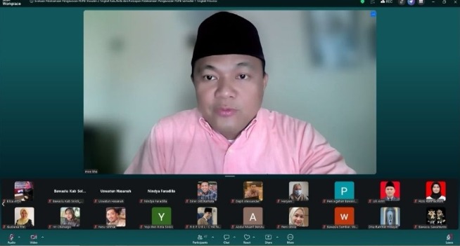 Bawaslu Padang Pariaman Ikuti Evaluasi Pengawasan Pemutakhiran Data Pemilih Berkelanjutan Triwulan II Tahun 2026
