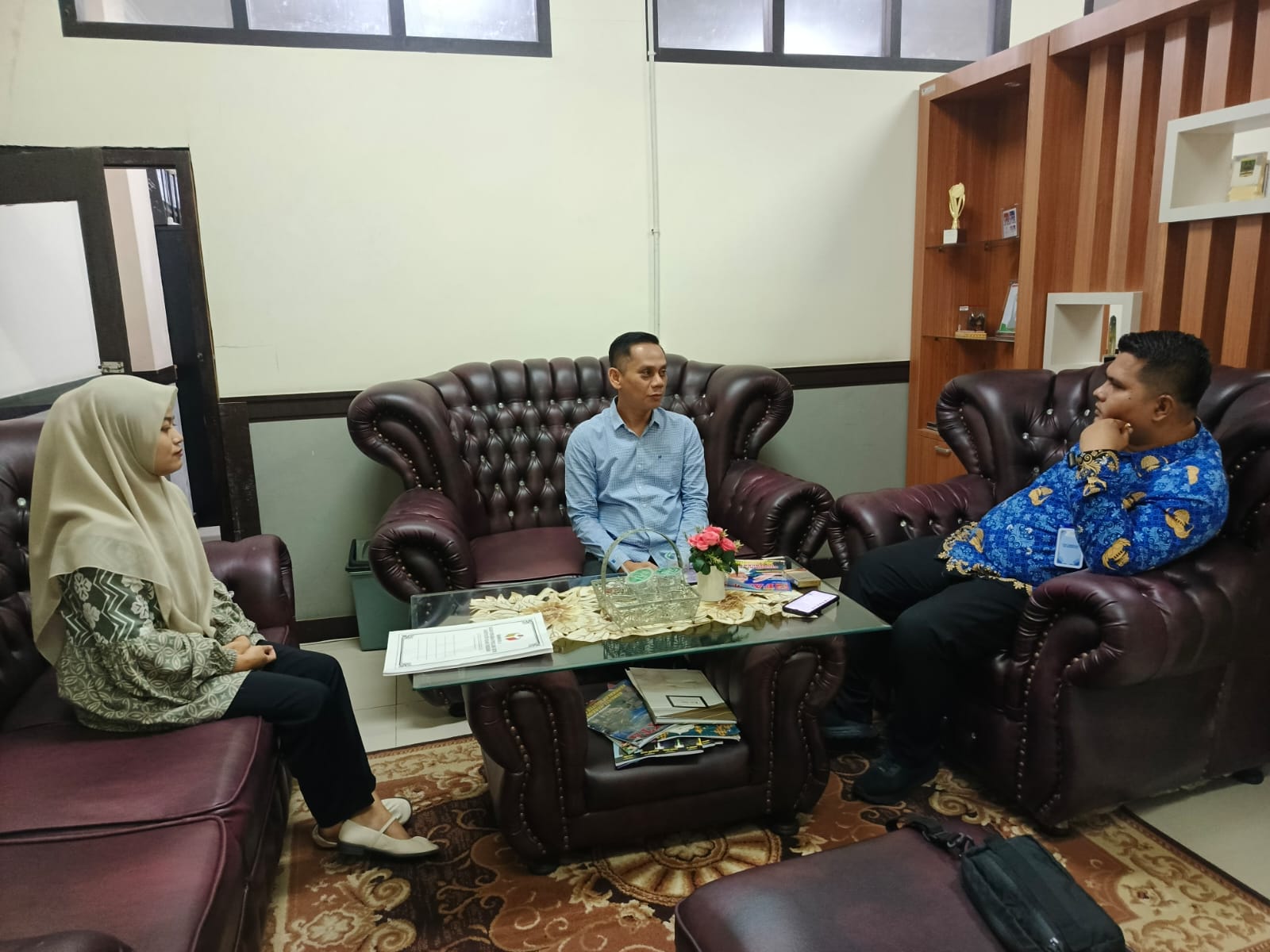 Koordinasi Bawaslu Padang Pariaman ke Komisi Informasi Kabupaten Padang Pariaman 