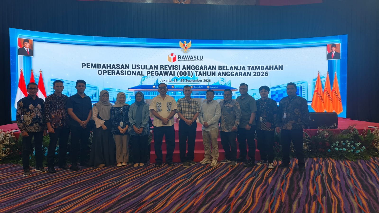 kegiatan Bawaslu Padang Pariaman Ikuti Pembahasan usulan revisi anggaran belanja operasional pegawai 