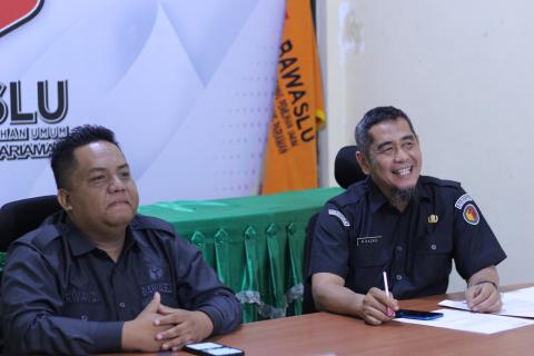 Bawaslu Padang Pariaman Ikuti SEPAKAT, Perkuat Strategi Kinerja dan Komitmen Pengawasan Menuju Pemilu 2029