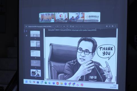  Bawaslu Padang Pariaman Ikuti Peningkatan Kapasitas Kehumasan
