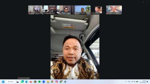 Bawaslu Padang Pariaman Ikuti Kegiatan Zoom Sepakat