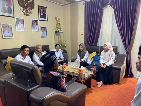 Kunjungan serta koordinasi pelaksanakan kegiatan ke MAN 1 Kabupaten Padang Pariaman