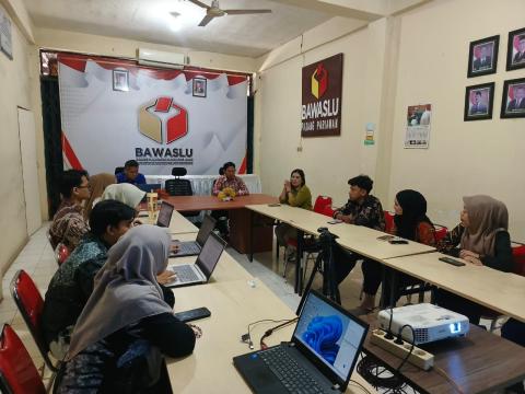 Kegiatan Rapat Internal Bawaslu Kabupaten Padang Pariaman 