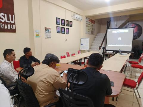 Kegiatan Zoom Meeting SEPAKAT Bersama Bawaslu Provinsi Sumatera Barat