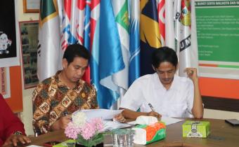 Bawaslu Padang Pariaman Hadiri Rakor Persiapan Penentuan Tilok Pemasangan APK