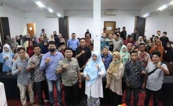 Evaluasi Pengawasan Pemilu Tahun 2024 yang digelar Bawaslu Padang Pariaman Jum'at 5 April 2024 di Aula Grand Buana Lestari Hotel Ketaping Kecamatan Batang Anai.