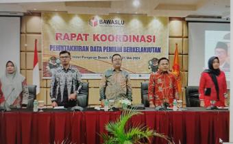 Bawaslu Sumbar Gelar Rakor Pemutakhiran Data Pemilih Berkelanjutan