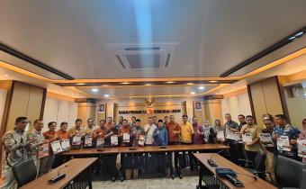 Penyerahan Laporan AKhir Pencegahan ke Bawaslu RI