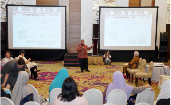 Ketua Bawaslu Rahmat Bagja dalam Forum Yayasan Women Research Institute (WRI) pemilu tanpa kekerasan terhadap perempuan di Jakarta. Rabu (26/2/2025).