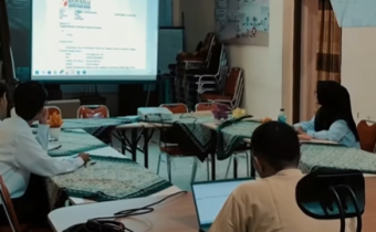 Suasana Pengenalan Lingkungan Kerja Kepada CPNS TA 2024 di Lingkungan Bawaslu Kabupaten Padang Pariaman