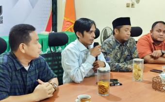 Kegiatan silaturahmi dan koordinasi terkait pelaksanaan rapat pleno PDPB triwulan III oleh KPU Padang Pariaman ke Bawaslu Padang Pariaman