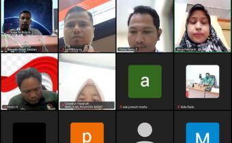 Rakor Persiapan Pengawasan Rekapitulasi PDPB Semester II via zoom meeting