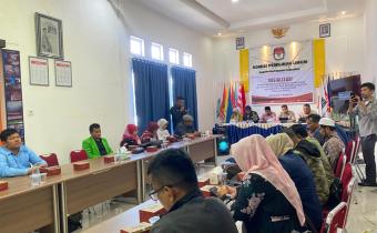 Sosialisasi Pemutakhiran Data Partai Politik Semester II Tahun 2025 yang diselenggarakan oleh KPU Kabupaten Padang Pariaman pada 18 Desember 2025