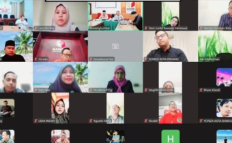 Rapat Koordinasi (Rakor) Prosedur Rekrutmen Tenaga Pendukung bersama jajaran Sekretariat Bawaslu se-Sumatera Barat 