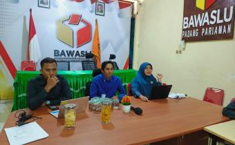 BAWASLU PADANG PARIAMAN IKUTI SEPAKAT BAHAS STRATEGI PENGAWASAN PEMILU DI WILAYAH KEPULAUAN