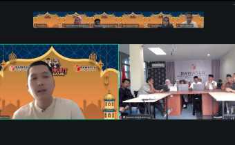 Bawaslu Padang Pariaman Ikuti Ngabuburit Pengawasan