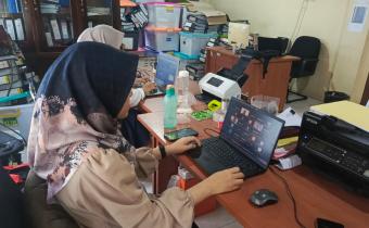 Bawaslu Kabupaten Padang Pariaman mengikuti kegiatan Konsolidasi Penyusunan Laporan Keuangan Tahun 2025