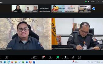 Bawaslu Kabupaten Padang Pariaman mengikuti kegiatan Penelitian dan Revisi RKA-K/L 