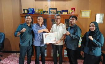 Bangun Kolaborasi Pengawasan, Bawaslu Padang Pariaman Konsolidasi dengan PWI Sumatera Barat