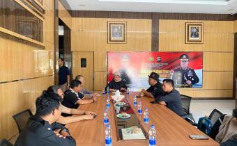 Perkuat Sinergi, Bawaslu Padang Pariaman Audiensi dengan Polres Pariaman