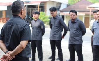 Bawaslu Padang Pariaman Gelar Apel Rutin Mingguan 