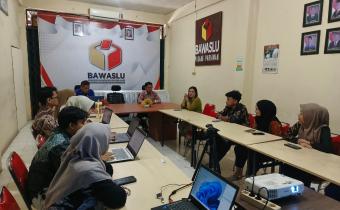 Kegiatan Rapat Internal Bawaslu Kabupaten Padang Pariaman 