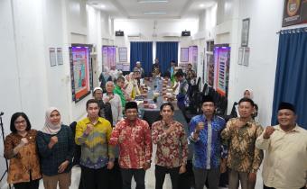 Rapat Koordinasi terkait pemutakhiran data partai politik secara berkelanjutan di Kantor KPU Padang Pariaman