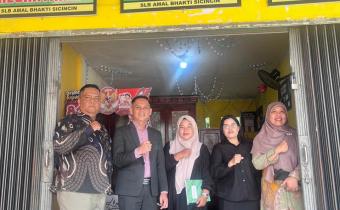 kunjungan dan pembinaan ke SLB Amal Bakti Sicincin