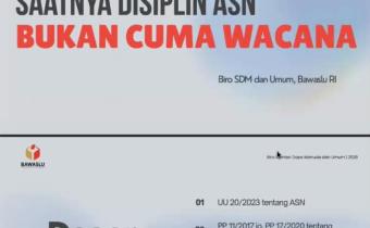 pelaksanaan zoom ketentuan disiplin ASN 