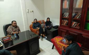Pelaksanaan Koordinasi Bawaslu Padang Pariaman dengan KPU Padang Pariaman di Kantor KPU Padang Pariaman dalam rangka persiapan Coktas Triwulan III Tahun 2026